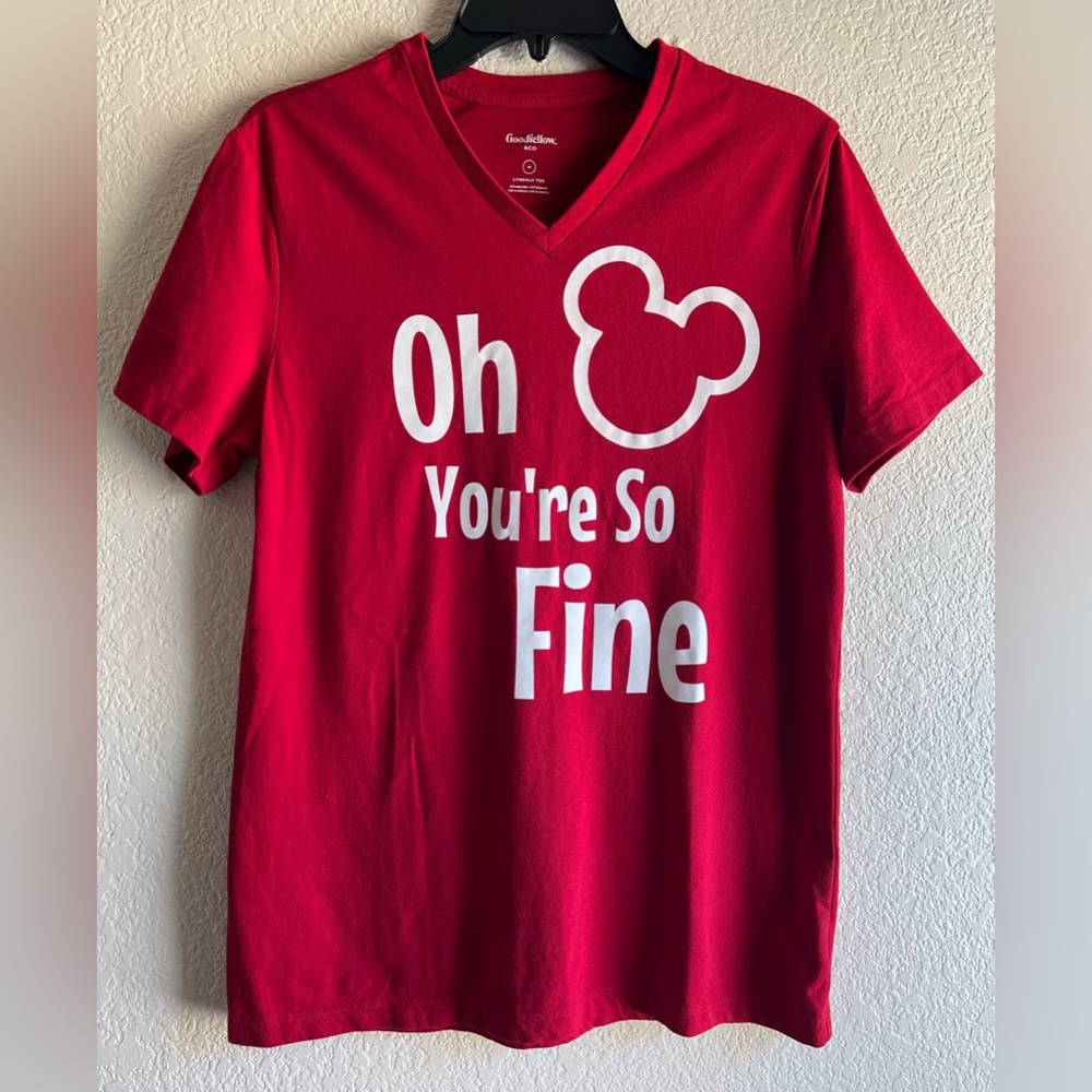 Goodfellow & Co., M, Red, Lyndale Tee.